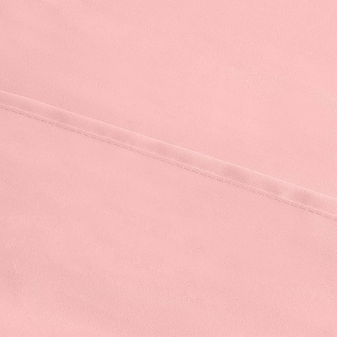 Utopia Bedding King Pillow Cases - 4 Pack - Envelope Closure - Soft Brushed Microfiber Fabric - Shrinkage and Fade Resistant Pillow Covers King Size 20 X 40 Inches (King, Pink)