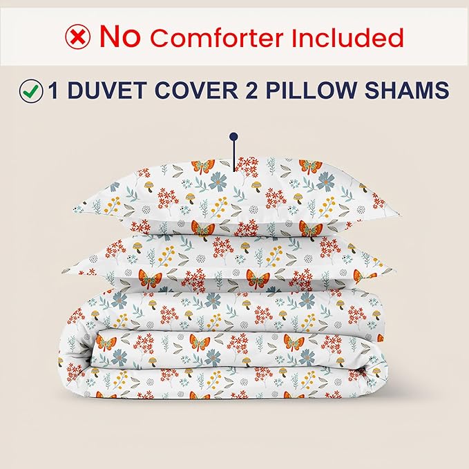 Kotton Culture 120"x120" 3 Pc Super King Plus/Super Oversize King Duvet Cover Set 100% Egyptian Cotton -600 TC Comforter Cover, Zipper Closure & Corner Ties Fits Only Extra Large Inserts -Rain Forest