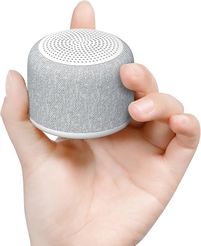 REACHER Travel White Noise Sound Machine,Portable Mini Noise Machine for Sleeping with 20 Soothing Sounds, Small Bluetooth Speaker, Baby, Adults, Rechargeable
