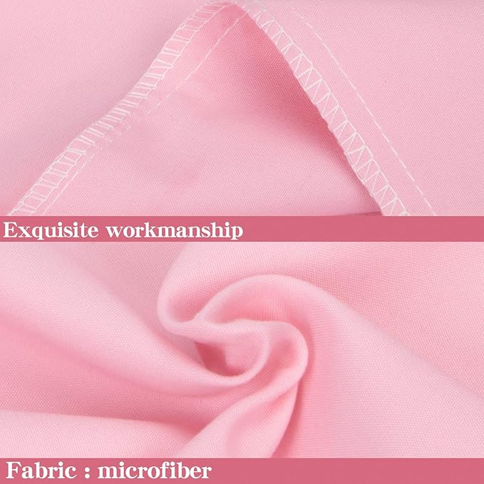 NTBAY Body Pillowcase - Brushed Microfiber 20x54 Pillowcase - Soft, Wrinkle-Free, Fade-Resistant, Stain-Resistant, Pink Body Pillow Cover with Envelope Closure - 20x54 Inches, Pink