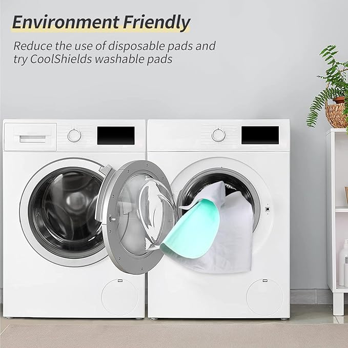CoolShields Waterproof Bed Pads Incontinence Washable Reusable Bedwetting Mattress Protector Pad for Kids, Adults, Elderly, and Pets 34'' x 36'' (2 Pack)
