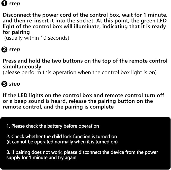 Replacement Remote Control for Leggett & Platt 100 Series II or New Gen T-120 Adjustable Bed Base