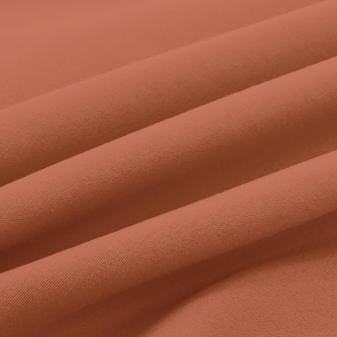 Elegant Comfort Luxury Ultra-Soft 2-Piece Pillowcase Set - 1500 Premium Hotel Quality Microfiber Double Brushed - Wrinkle Resistant, King Size, Coral