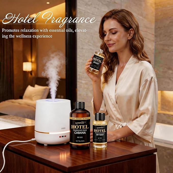 Bliss Inspired Luxury Aroma Oil 50mL (1.7 fl oz), Fresh Clean Scent Diffuser Oil, Long Lasting Calming Fragrance Oil