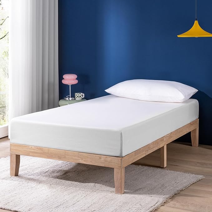 Best Price Mattress 8 Inch Memory Foam Mattress, Medium Firm, Cooling Gel Infused, Certified Safe Foams & Fabric, Mattress in a Box, Twin