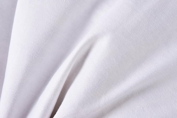 Throw Pillow Inserts, Set of 2 Down Feather Pillows Inserts Bed and Couch Pillows Cotton Cover, 20x20 Inches