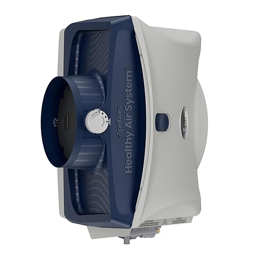 AprilAire 620MKZ Whole-House, Large Bypass Evaporative Humidifier – 18 Gallons Per Day, Water Saving with Manual Control and Installation Kit for up to 5,300 Sq. Ft.
