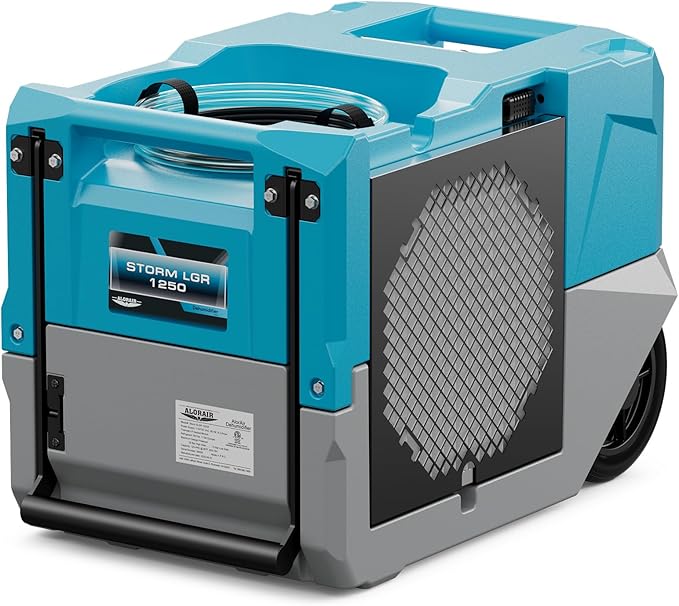ALORAIR 264 PPD LGR Commercial Dehumidifier with Pump, Up to 3,000 Sq.Ft Industrial Dehu with Drain Hose Potable Wheels Design for Whole House, Basement, Warehouse, Garage, 6-Year-Limited Warranty