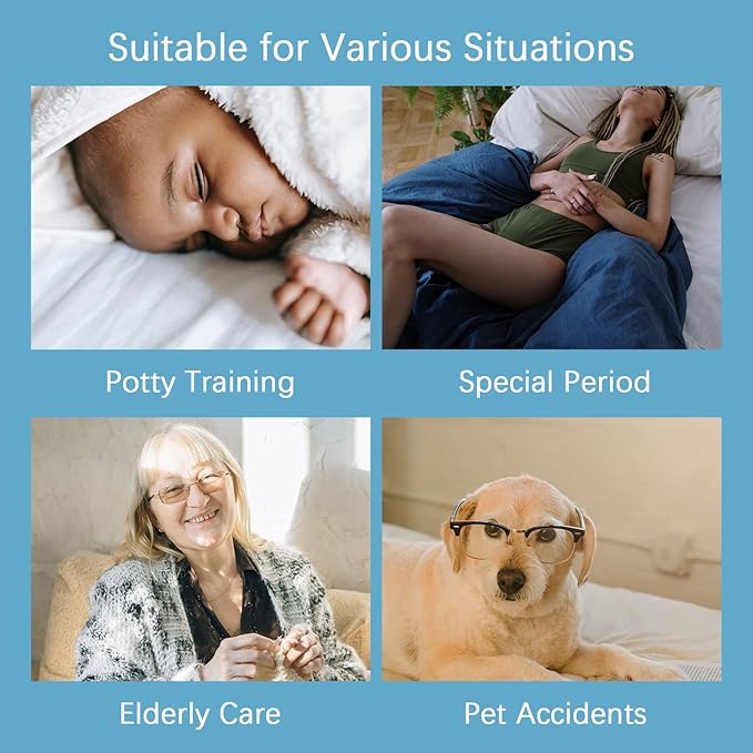 Twin Zippered Mattress Protector,Waterproof, Urine Proof Cover for Pets and Kids, Six-Sided Fully Encased, Fits 10-13 Inch Depth