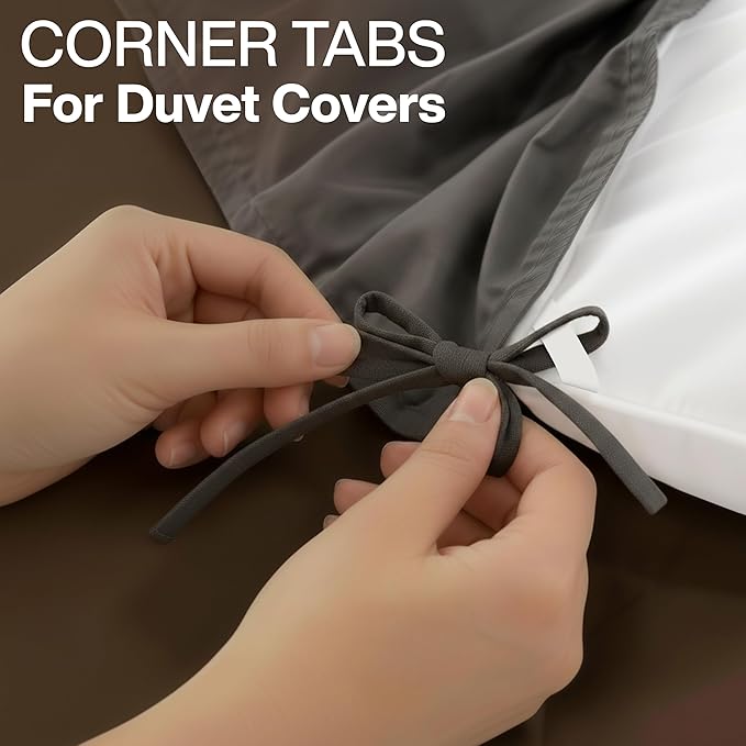 Utopia Bedding Comforter Duvet Insert, Quilted Comforter with Corner Tabs, Box Stitched Down Alternative Comforters Full Size (White, Pack of 2)
