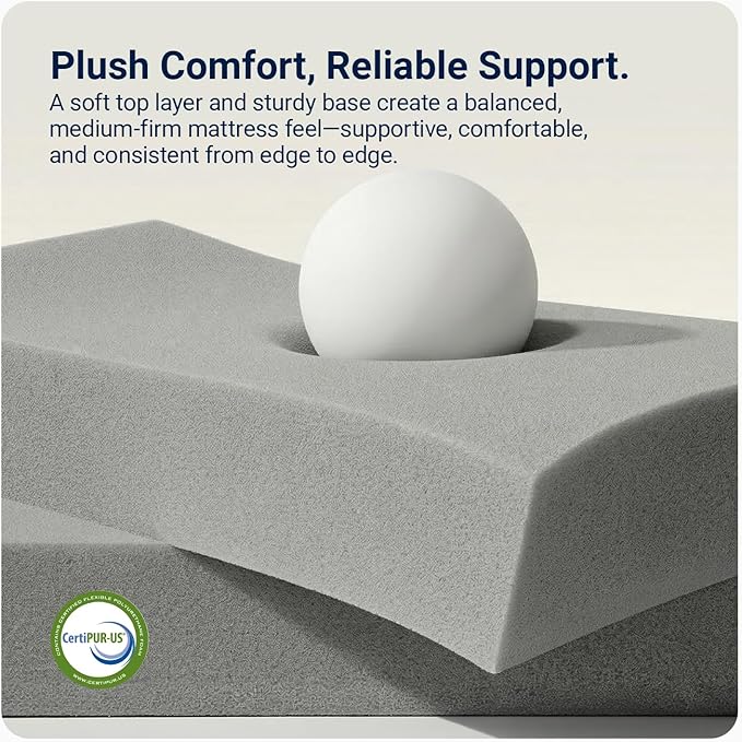 Avenco 12 Inch King Gel Memory Foam Mattress, Open-Cell Breathable Foam for Cooling Night Sleep, Removable Washable Cover, CertiPUR-US Certified King Size Mattresses in a Box