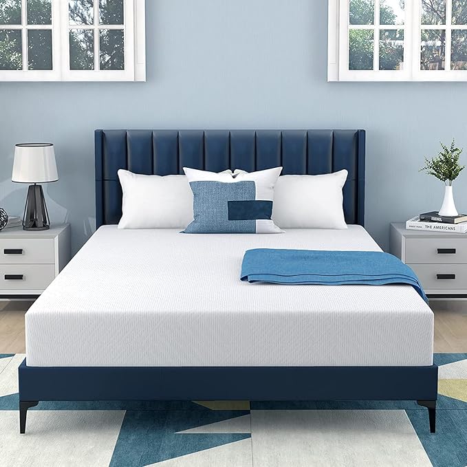 MLILY Twin Mattress 6 Inch Memory Foam Mattress Twin Size in a Box for Bunk Bed Trundle Bed, Medium Firm, CertiPUR-US Certified