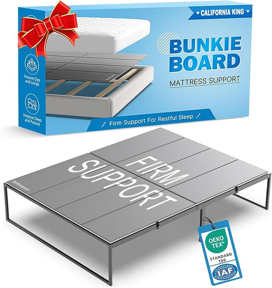 Bunkie Board California King (72x84''), Heavy Duty Bed Boards for Frame, Sleeper Sofa Support Board to Stop Sagging Mattress, Breathable, Noise Minimizing, Moisture Resistant
