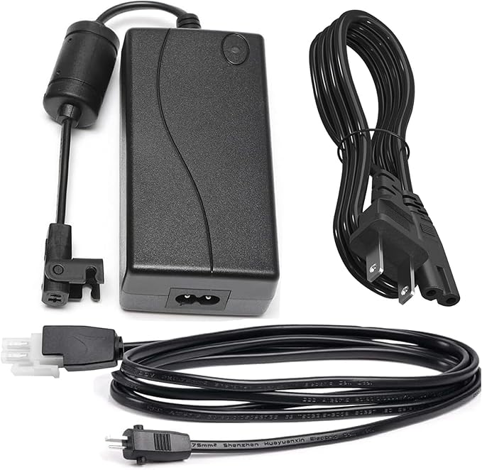 Adjustable Bed Base Power Supply Replacement Power Cord 3 Piece Kit,for Lucid L300 Adjustable Bed,Ergo,Extend,Sealy Ease and Serta New Generation Electric Bed 29V Base Input Power Supply ﻿