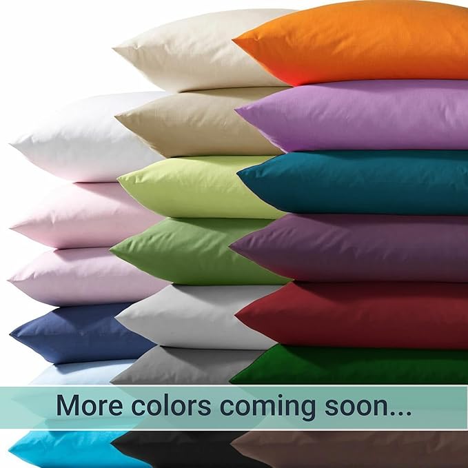 ZPECC Pillow Cases Bulk 24 Pack - Standard Pillowcases with Envelope Closure, Soft Brushed Microfiber Pillow Cover for Hotel Airb&bs Hospital Bedding Essential, Peach Pink