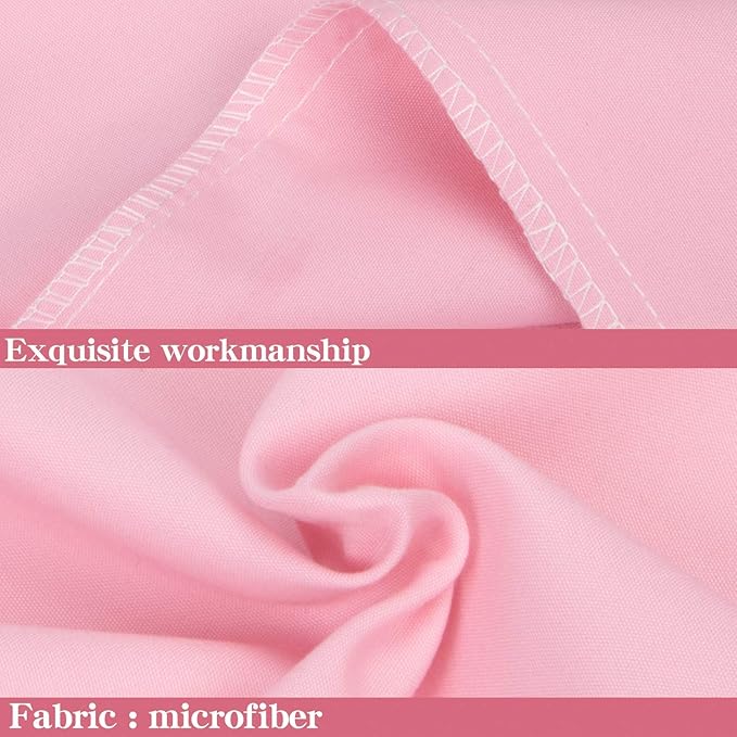 NTBAY Queen Pillowcase Set - 4 Pack Brushed Microfiber 20x30 Pillowcases - Soft, Wrinkle-Free, Fade-Resistant, Stain-Resistant, Pink Pillowcases with Envelope Closure - 20x30 Inches, Pink