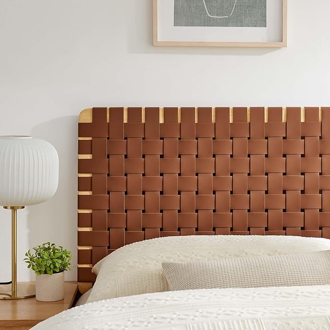 Modway Sparta headboards, Queen, Natural Brown