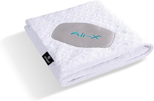 Bedgear Dri-Tec Performance Pillow Protector, Moisture-Wicking Cooling Pillow Cover with Airflow Technology | Breathable, Protective Pillowcase with Zipper | Machine Washable Pillow Protector, King