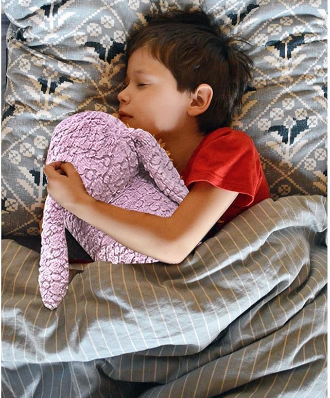 Rabbit Plush Pillow, Rabbit Stuffed Animal, Rabbit Plush Long Pillow for Kids Adults (47 inch)