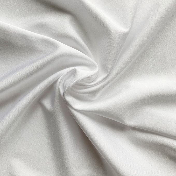 Cot Size 33" x 75" Fitted Sheet, 100% Egyptian Cotton, Perfect for Camp Bunk Beds/RVs/Guest Beds/Army Cots/Replacement Mattress (White)