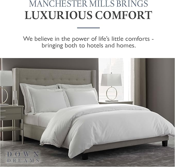 Down Dreams Manchester Mills Classic Pillows - Jumbo/Firm Support 2-Pack