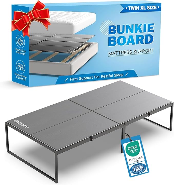 Bunkie Board Twin XL (38x79''), Heavy Duty Bed Boards for Frame, Sleeper Sofa Support Board to Stop Sagging Mattress, Breathable, Noise Minimizing, Moisture Resistant