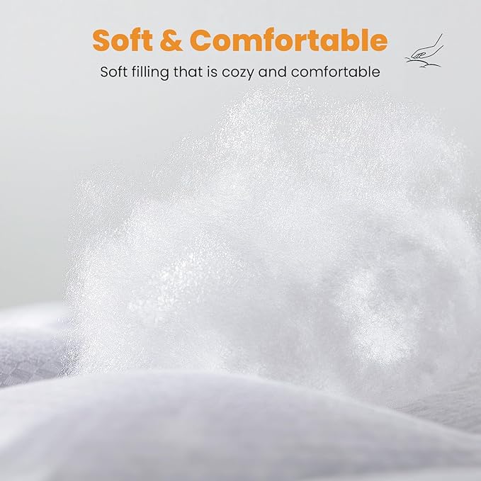 MATBEBY RV Short Queen Mattress Pad - Cooling Breathable Mattress Topper, Quilted Fitted Mattress Protector, Pillow Top Mattress Cover with 8-21" Deep Pocket, Soft, Machine Washable, White, 60"x75"