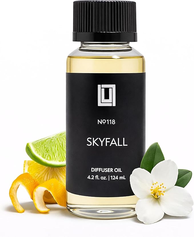 Aroma by Lulu - Skyfall - Luxury Fragrance Oil for Waterless Cold Air Diffusers - Aromatherapy Fragrance Oil Blend for The Home or Office (Skyfall)