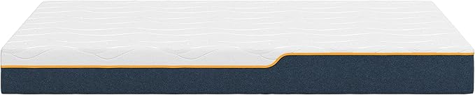 Nautica Home Enliven 8" Medium Gel Memory Foam Mattress with Cooling Air Flow and Pressure Relieving Foam Layers, Bed-in-a-Box, King, White