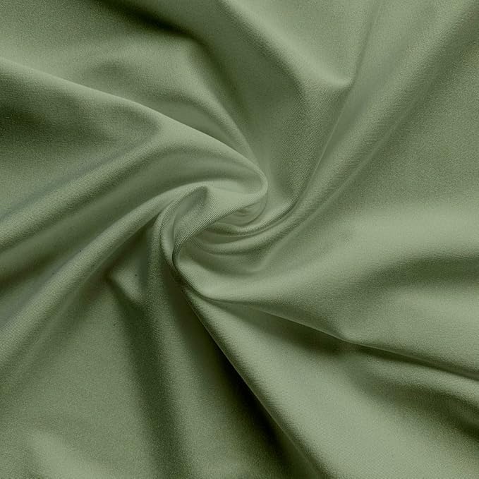 Cot Size 28" x 75" Fitted Sheet, 100% Egyptian Cotton, Perfect for Camp Bunk Beds/RVs/Guest Beds/Army Cots/Replacement Mattress (Sage)