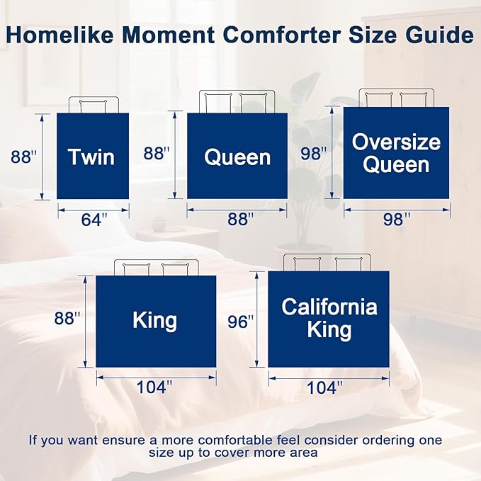 Homelike Moment California King Comforter - Green Duvet Insert Down Alternative Bed Comforter, Lightweight Bedding Comforters Cal King Size Quilted Soft All Season Reversible Green