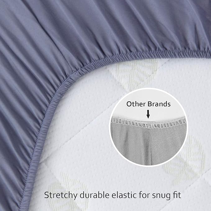 Waterproof Mattress Protector 4 Pack Set,Waterproof Mattress Pad Cover for Baby Boys and Girls
