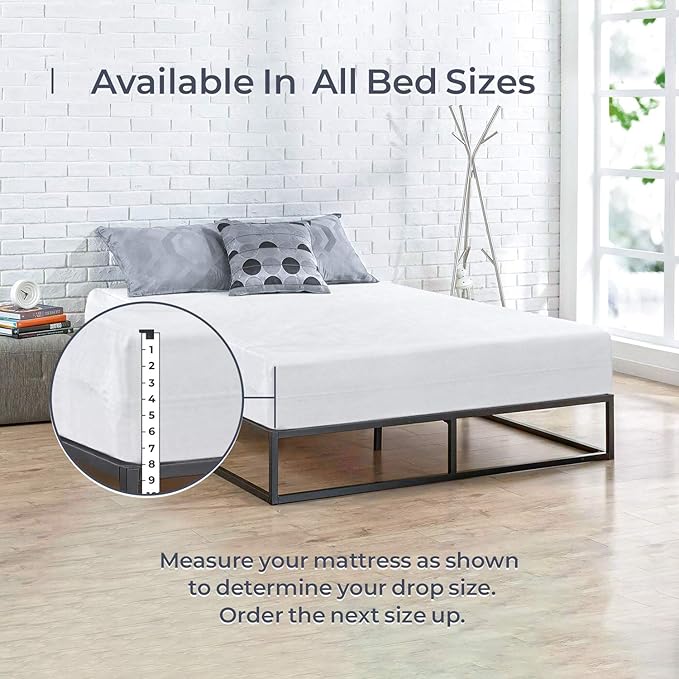 BLISSFORD Plastic Mattress Protector Zippered Cal King, Waterproof Vinyl Mattress Cover, Heavy Duty Noiseless Mattress Encasement
