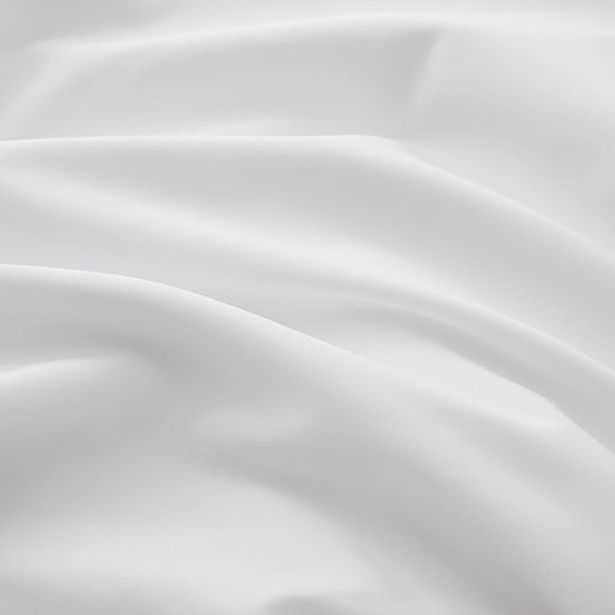 SNUG&COZY Grey Goose Feather Down Pillow for Sleeping(2 Pack)- Standard/Queen Size(20IN×28IN), Goose Feather&Down Filling, 100% Down Proof, Machine Wash, White