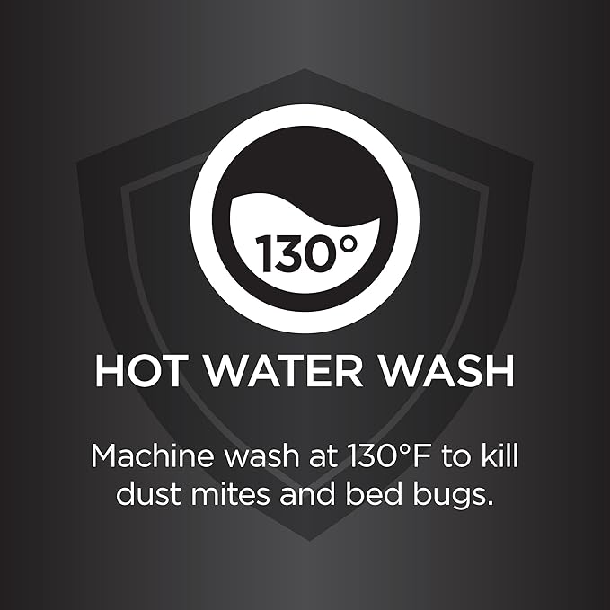 Protect-A-Bed Essential Mattress Protector King, Dust Mite Resistant, Noiseless and Odor-Resistant Mattress Cover, 100% Waterproof Top, Machine Washable, Fits 11"-18" Mattresses