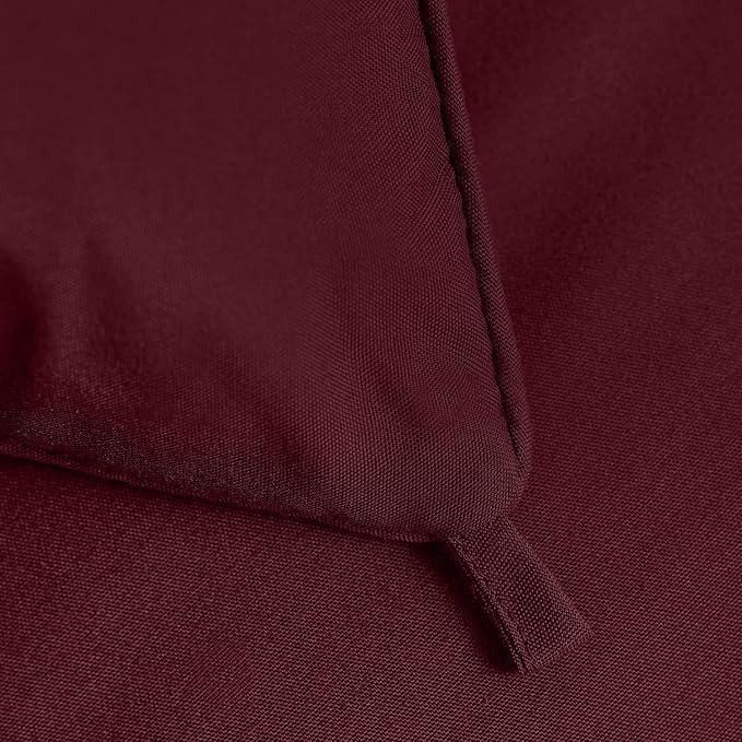 Utopia Bedding Twin Comforter Duvet Insert, Quilted Burgundy Comforter with Corner Tabs, Box Stitched Down Alternative Comforters Twin Size 64 x 88 inches