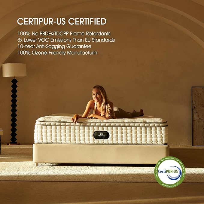 King Size Mattress,14 inch Cooling Gel Memory Foam Mattress,Pressure Relief with Medium Firm Support,Improves Sleep,CertiPUR-US Certified for Materials,No Fiberglass,Mattress in a Box