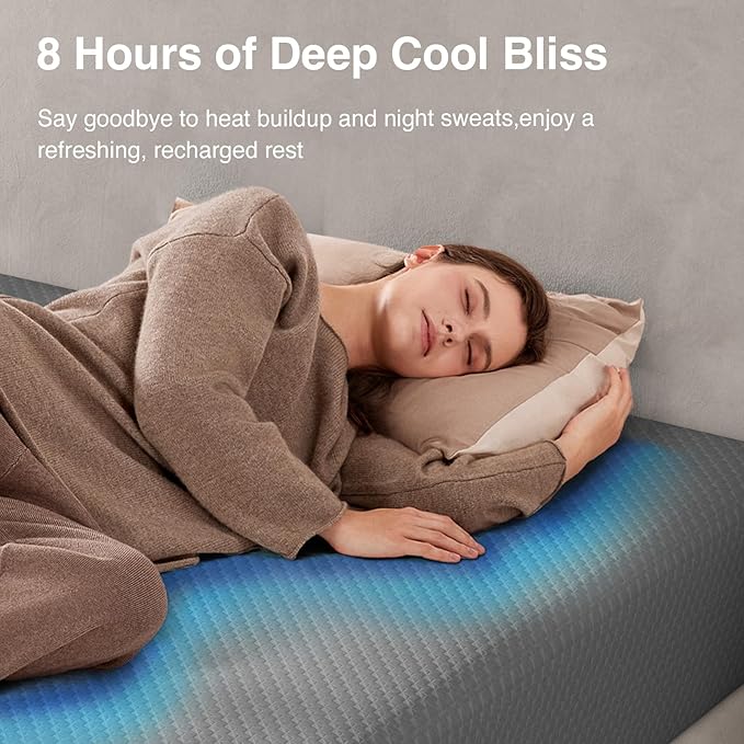 Novilla Full Size Mattress 12 Inch, Memory Foam Mattress Full Size for Pressure Relief & Thermally Balanced, Cooling Foam Mattresses for Heat Dissipation, CertiPUR-US Certified Mattresses in a Box