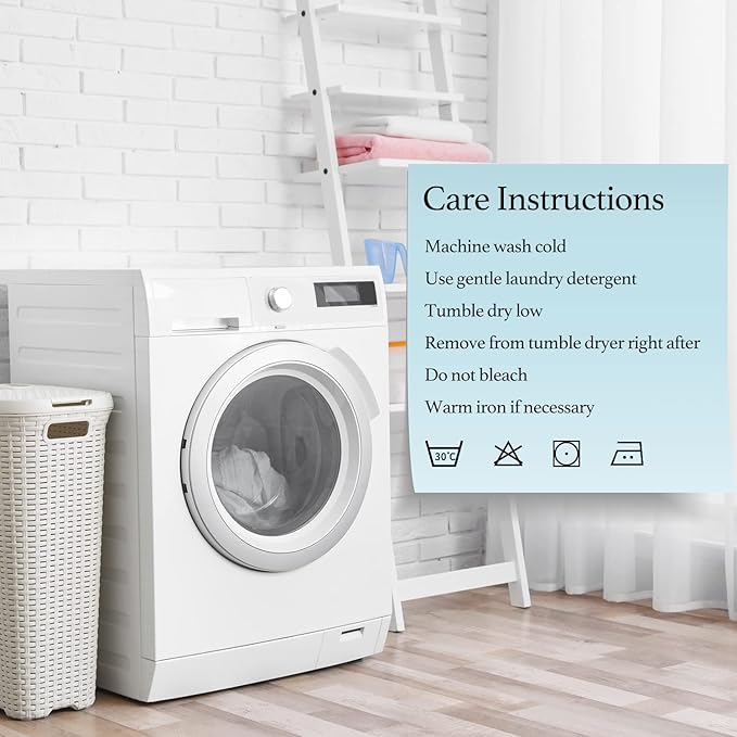 Sunflower Body Pillowcase 100% Cotton Long Pillow Cover/Case Envelope Closure 1 Pack, 20×54 inches Light Purple, Soft and Breathable
