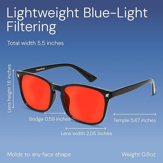 livho High Tech Blue Light Glasses - Advanced Blue Light Blocking Computer Glasses - Screen Fatigue & UV Protection