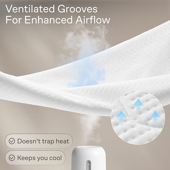 Side-Shield Waterproof Mattress Protector King - 6-21" Deep Pocket with Leak-Proof Edge Protection - Noiseless & Cooling Soft-Touch Viscose Made from Bamboo - Machine Washable (White)