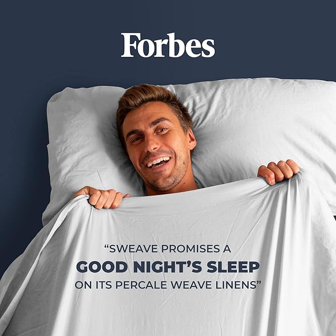 100% Egyptian Cotton Percale Sheets Full Size - Genuine Luxurious 400 Thread Count - Naturally Crisp, Breathable, Skin-Friendly & Cooling - Softer After Each Wash - Oeko-TEX Certified Giza
