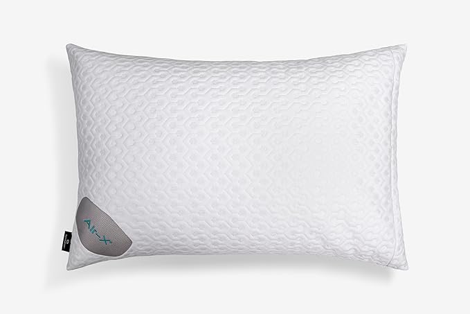 Bedgear Dri-Tec Performance Pillow Protector, Moisture-Wicking Cooling Pillow Cover with Airflow Technology | Breathable, Protective Pillowcase with Zipper | Machine Washable Pillow Protector, Queen