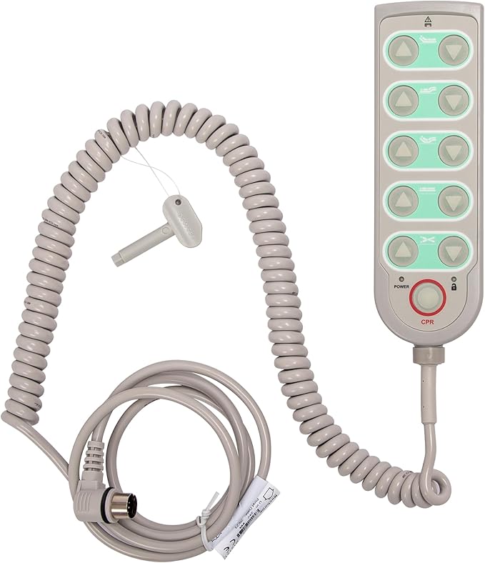Okin Dewert B.12151 Handset Remote Hand Control Replacement for Hospital Bed Electric Adjustable Beds with 13 pin Connection