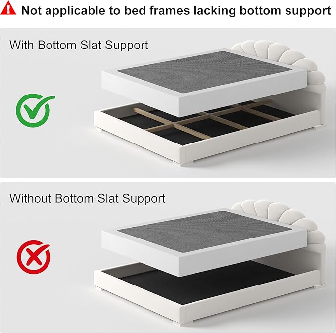 ALDRICH Box Springs King Size 9 Inch, Heavy Duty Metal Frame Mattress Foundation with Easy Clean Cover, Noise Free, Easy Assembly