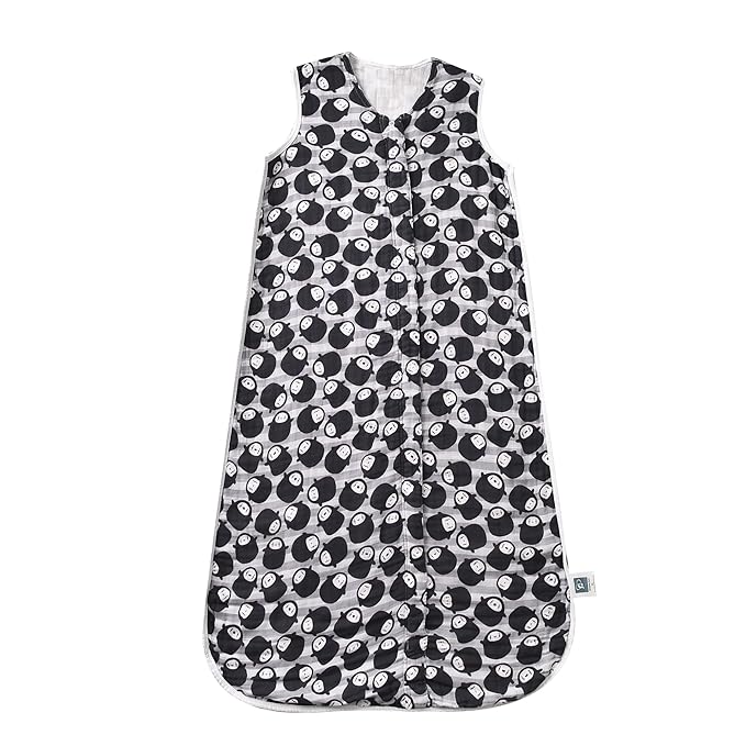 TADO MUSLIN Toddler Sleep Sack 2-4T, 0.5 TOG Lightweight Wearable Blanket for Baby, 100% Organic Cotton Muslin 4 Layers, Sleeveless Sleeping Bag, 2-Way YKK Zipper, OEKO-TEX Certified