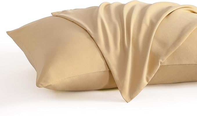 NTBAY King Pillow Cases Set of 2, 2 Pack Brushed Microfiber 20x36 Pillow Cases, Soft, Wrinkle, Fade, Stain Resistant Light Taupe Pillow Cases with Envelope Closure, 20x36 Inches, Light Taupe