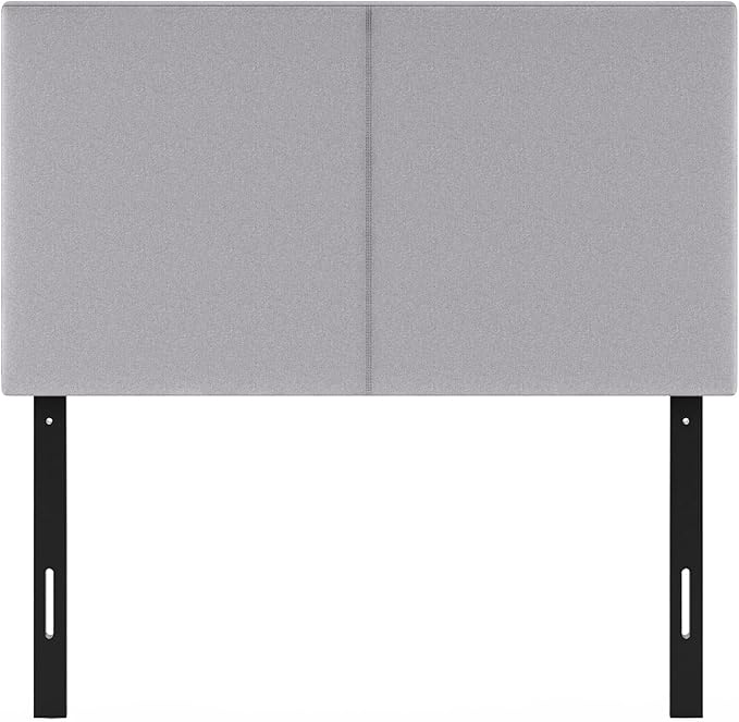 Furinno Roanne Upholstered Headboard, Twin, Glacier