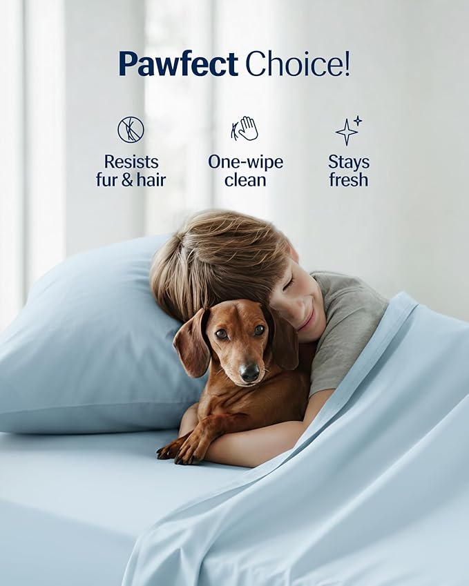 REST® Evercool®+ Cooling Pillowcases King - 2 Pillowcase for Sensitive Skin, Silver Infused Fabric for Hygienic Sleep, Silky Smooth for Curly Hair, High Elastic for Snug Fit (19x35 inches)
