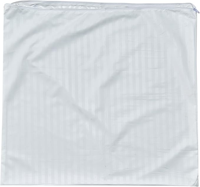 Kingnex Feather Proof 30x30 Euro Pillow Protectors Waterproof Cover for Goose Down Square Throw Pillows 1 Pack 30